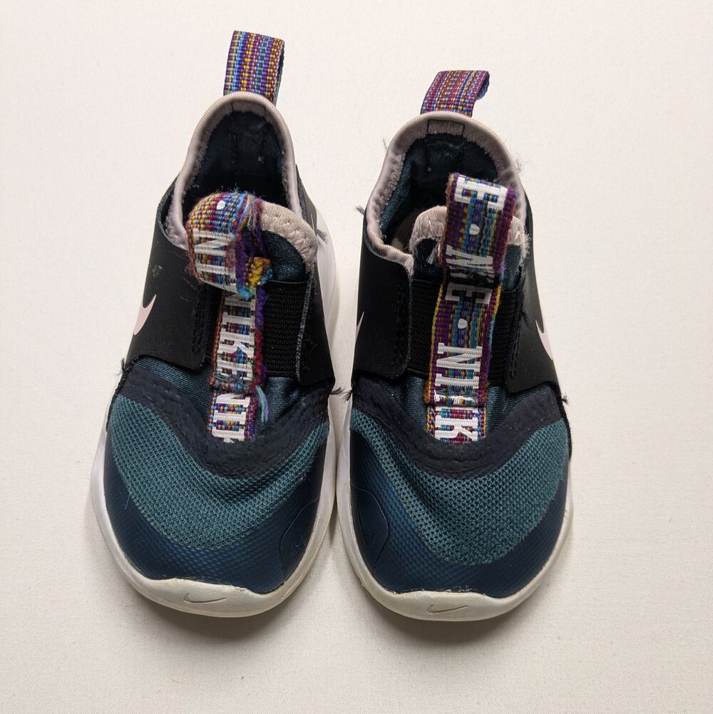 Nike Flex Runner Flash Slip-On Sneaker Shoes - Toddler Girls Size 6C